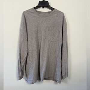 Men's Duluth Long Sleeve Gray Shirt Size XL